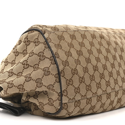 Gucci Monogram Medium Sukey Boston Bag Dark Brown 9 of 10
