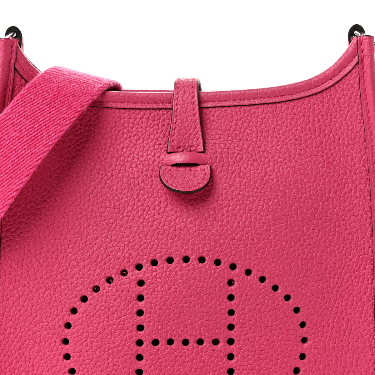 Hermes Taurillon Clemence Evelyne TPM Rose Mexico 8 of 10