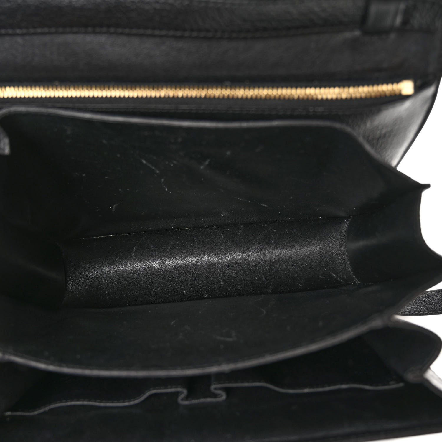 Celine Goatskin Medium Classic Box Flap Bag Black 5 of 14