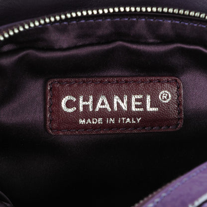Chanel Patent Brilliant Mini Flap WOC Bag Violet 7 of 8
