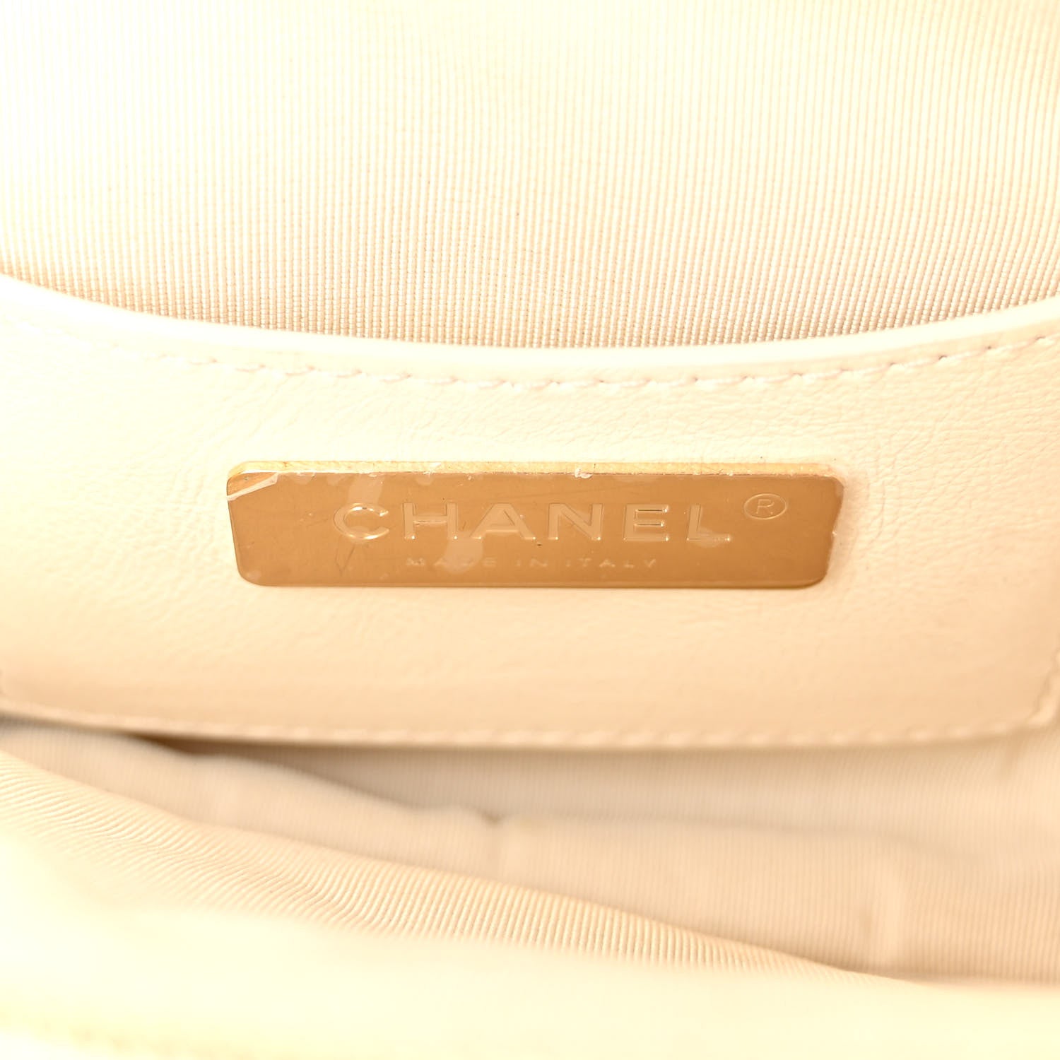 Chanel Iridescent Calfskin Quilted All About Waist Belt Bag Beige 6 of 10