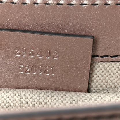 Gucci Shine Guccissima Medium Emily Chain Shoulder Bag Dark Cipria 7 of 9