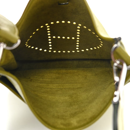 Hermes Taurillon Clemence Evelyne II PM Vert Chartreuse 5 of 9