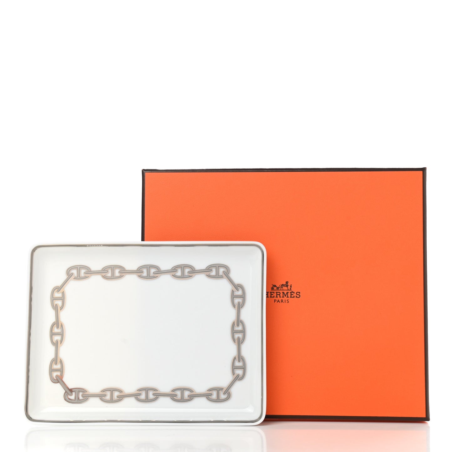 Porcelain Chaine d' Ancre Sushi Plate