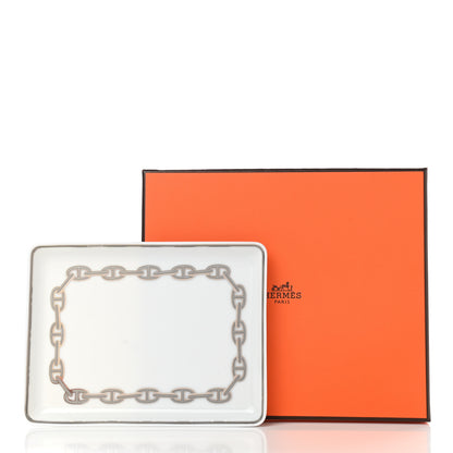 Hermes Porcelain Chaine d' Ancre Sushi Plate 7 of 7