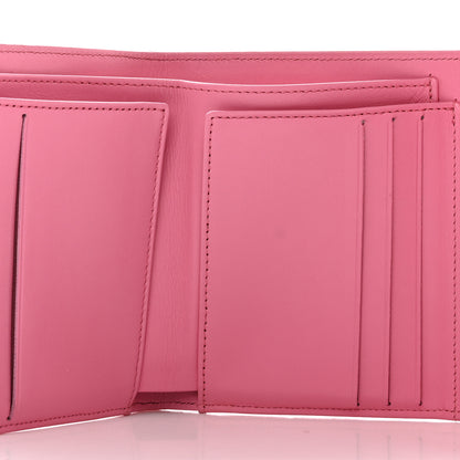 Chanel Caviar Quilted Compact Flap Wallet Pink 5 of 13