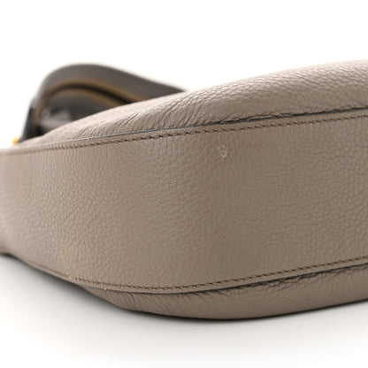 Prada Vitello Phenix Zippered Messenger Hobo Argilla 9 of 13