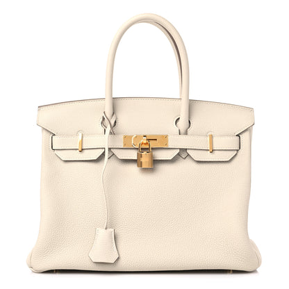 Hermes Togo Birkin 30 Craie 1 of 8