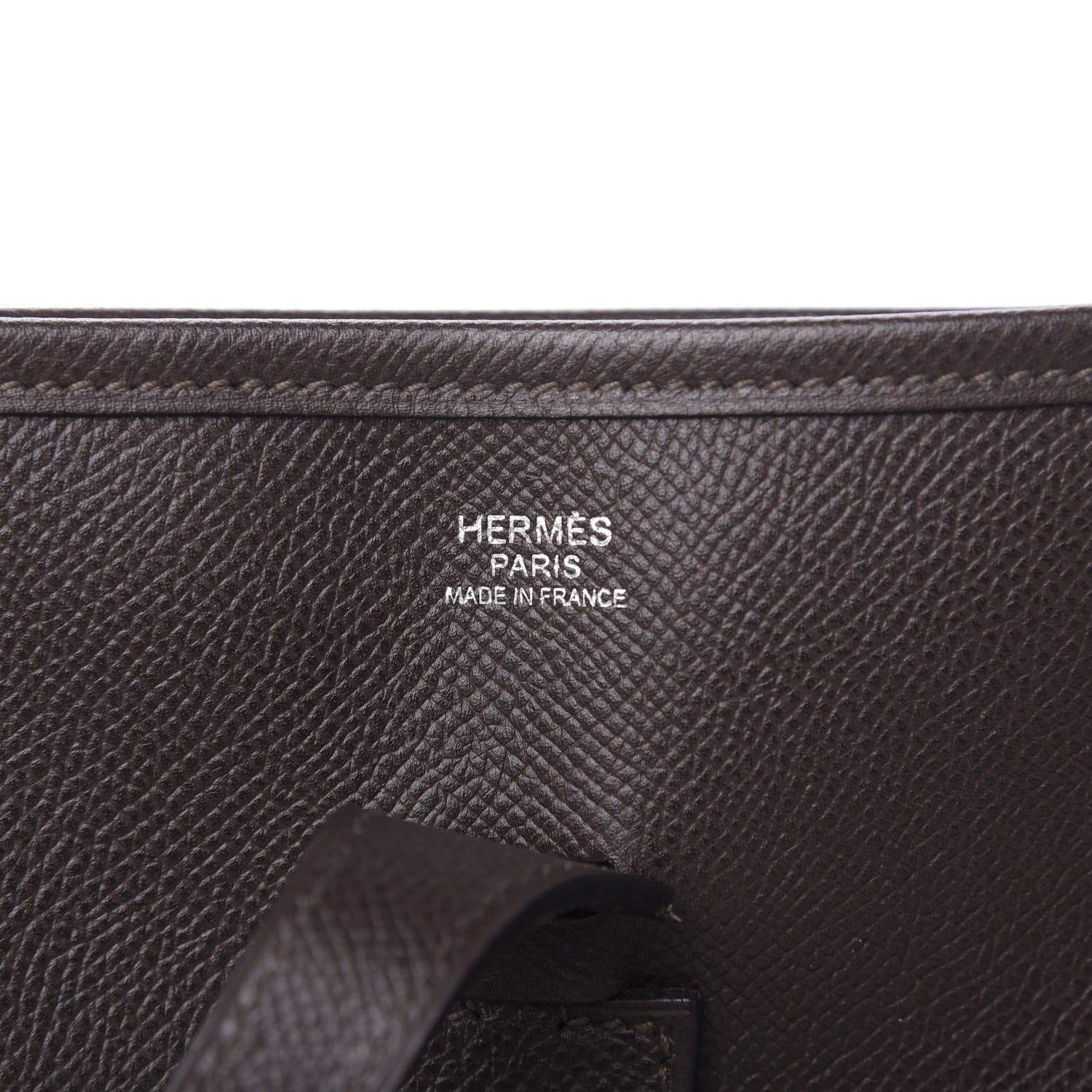 Hermes Epsom Evelyne II PM Chocolate 8 of 8