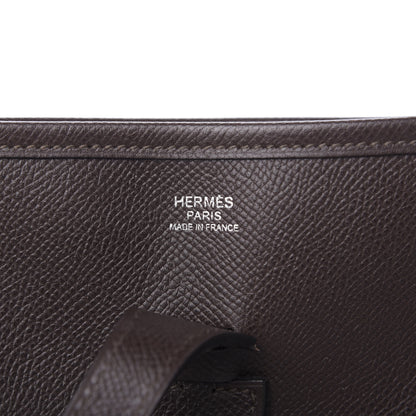 Hermes Epsom Evelyne II PM Chocolate 8 of 8