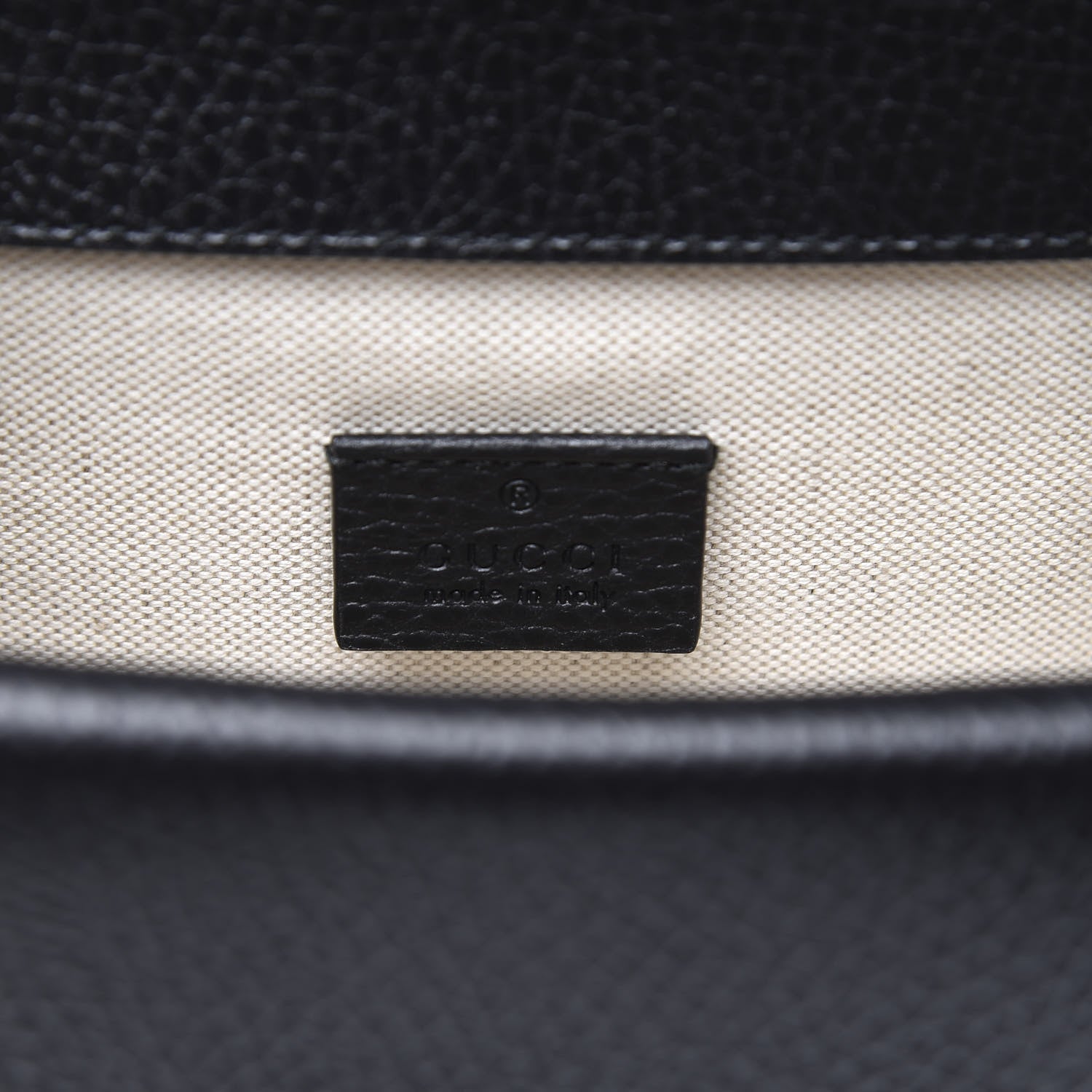 Gucci Calfskin Mini Dionysus Shoulder Bag Black 10 of 12