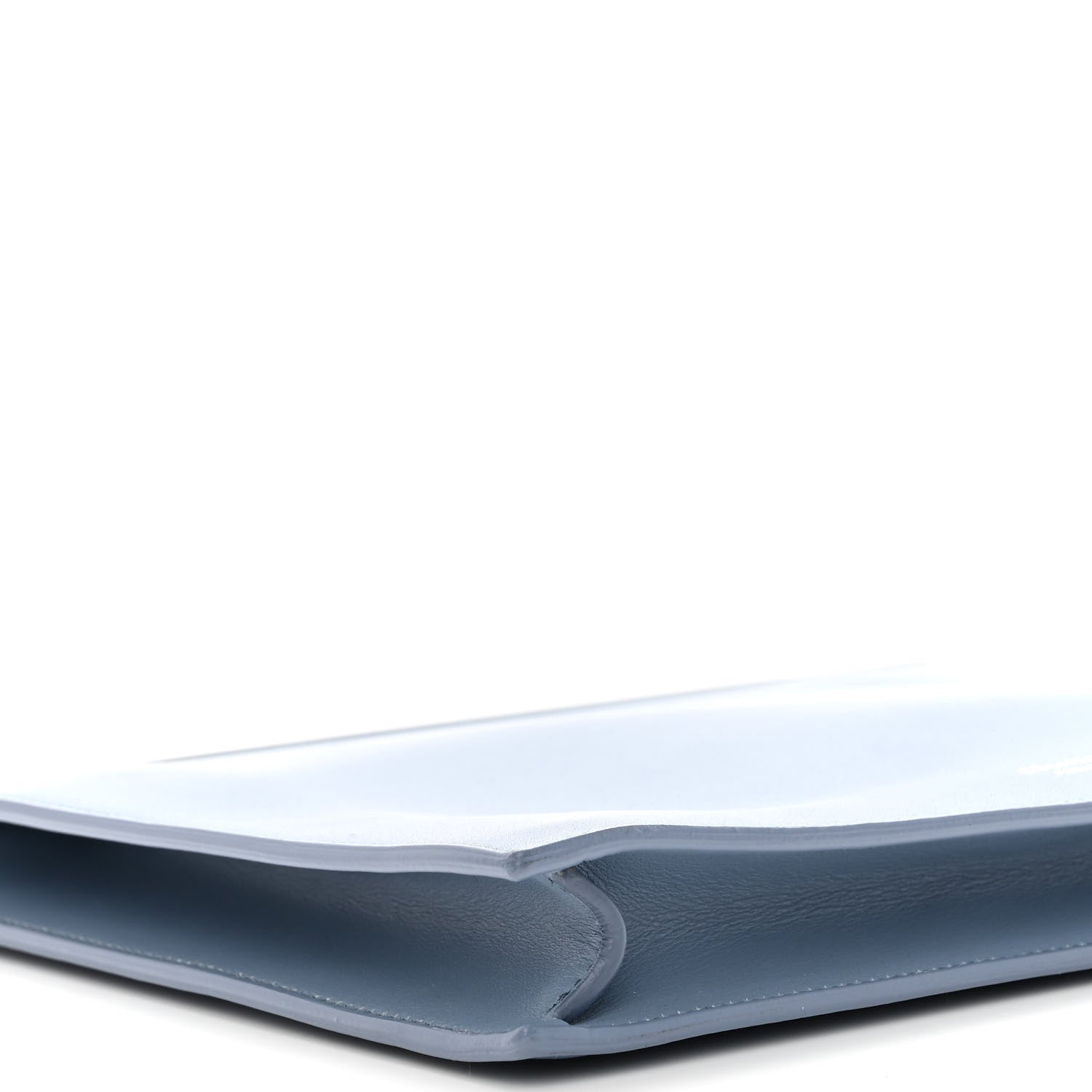 Celine Smooth Calfskin Mini Clasp Bag Medium Blue 9 of 10