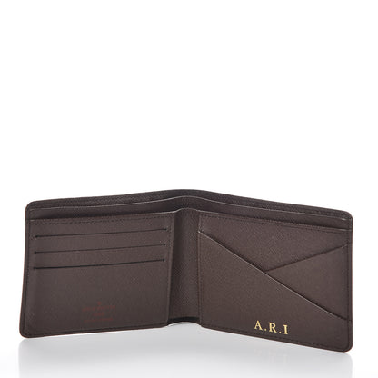Louis Vuitton Damier Ebene Multiple Wallet 5 of 9