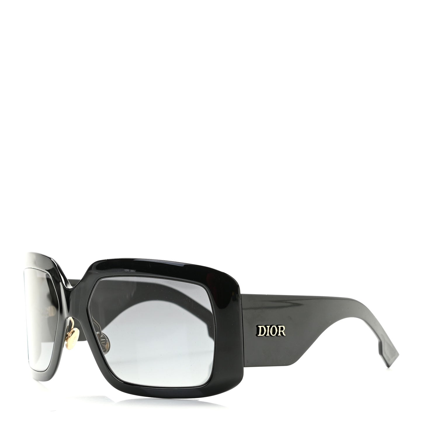 Acetate DiorSo Light 2 Shield Sunglasses Black