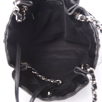 Chanel Caviar CC Timeless Shoulder Bag Black 5 of 9