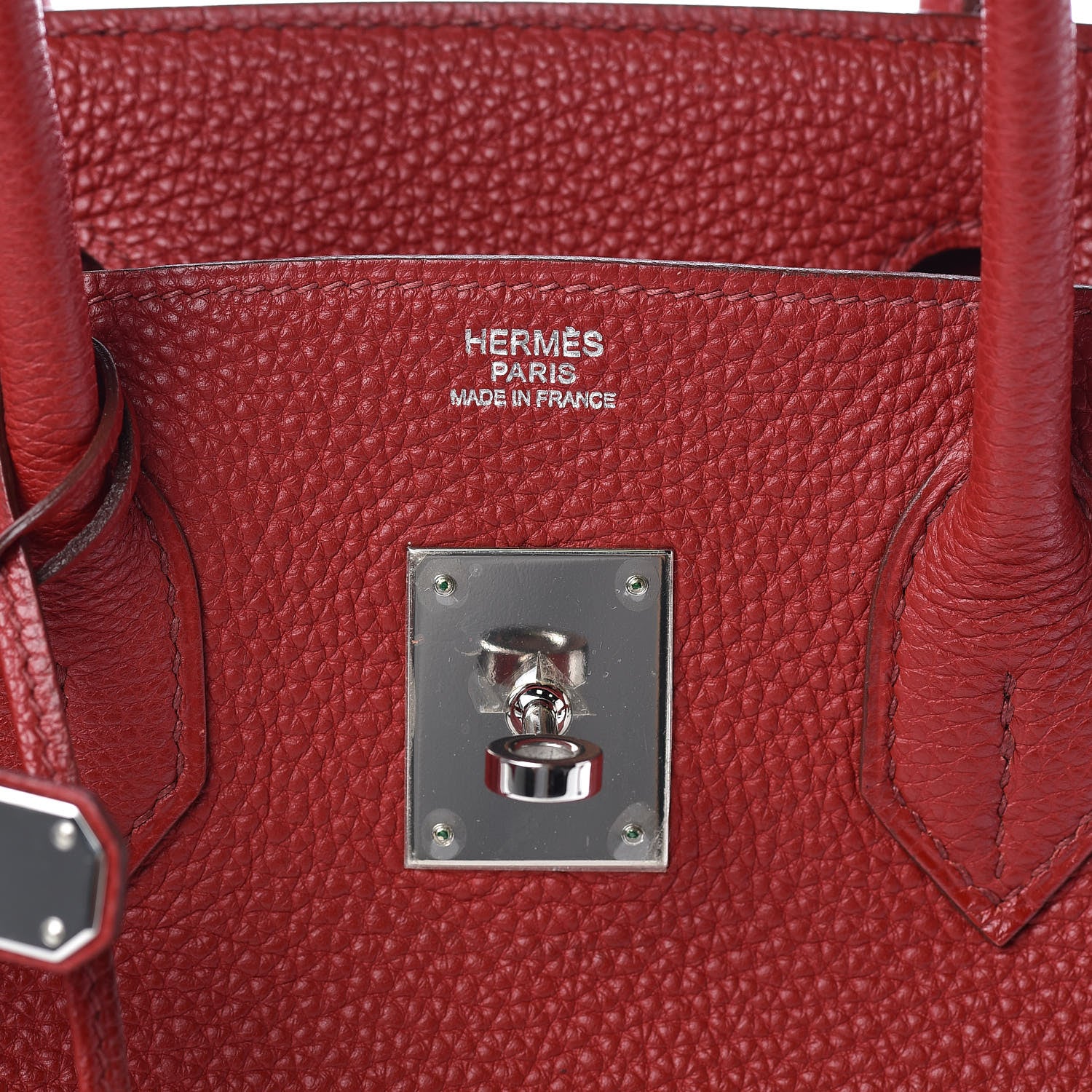 Hermes Togo Birkin 30 Rouge Garance 15 of 36