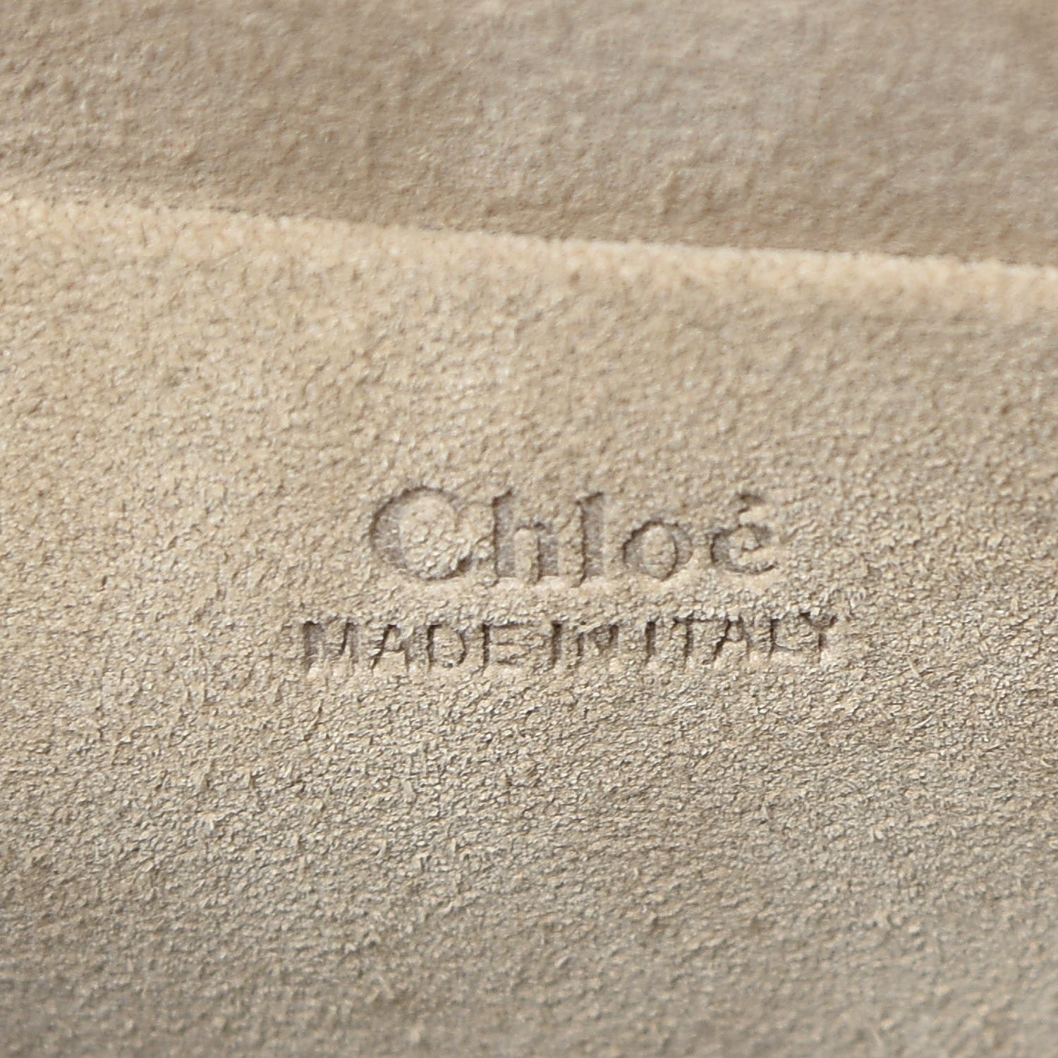 Chloe Calfskin Suede Medium Nile Bracelet Bag Black 8 of 8
