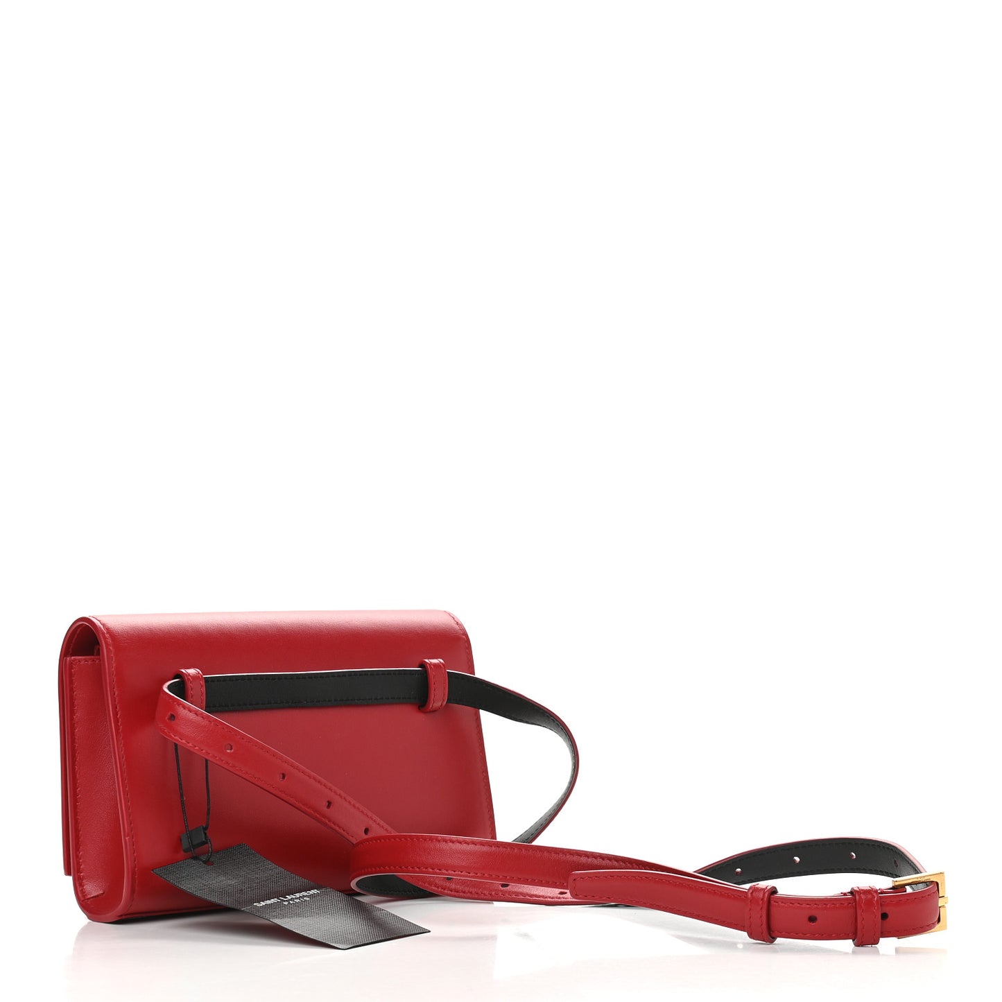 Smooth Calfskin Monogram Kate Belt Bag Red
