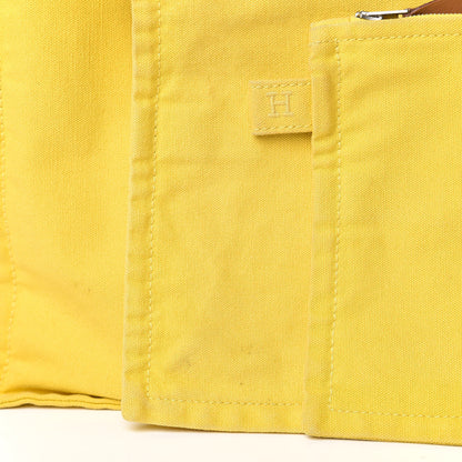 Hermes Cotton Canvas Bora Bora Pouch Set 17 of 23