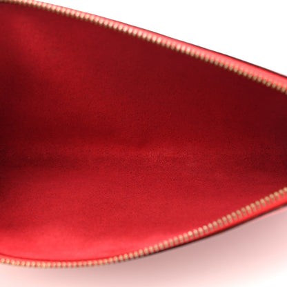 Louis Vuitton Epi Pochette Accessories 24 Red 5 of 12