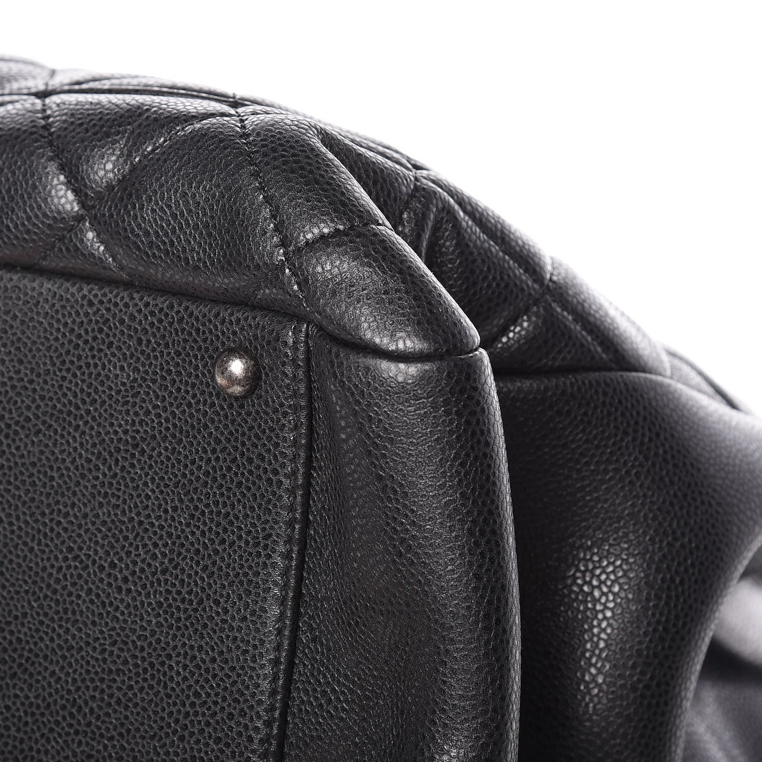 Chanel Caviar Quilted XL Grand Shopping Tote GST Black 14 of 20