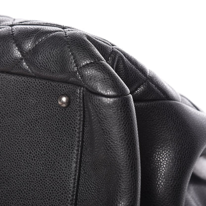 Chanel Caviar Quilted XL Grand Shopping Tote GST Black 14 of 20