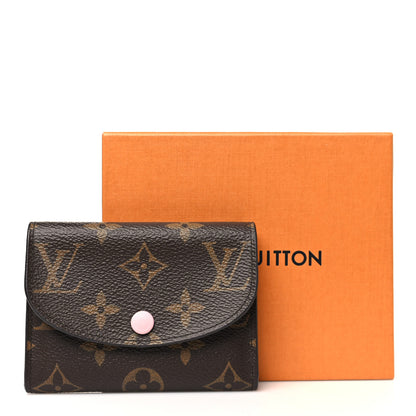 Louis Vuitton Monogram Rosalie Coin Purse Rose Ballerine 8 of 8