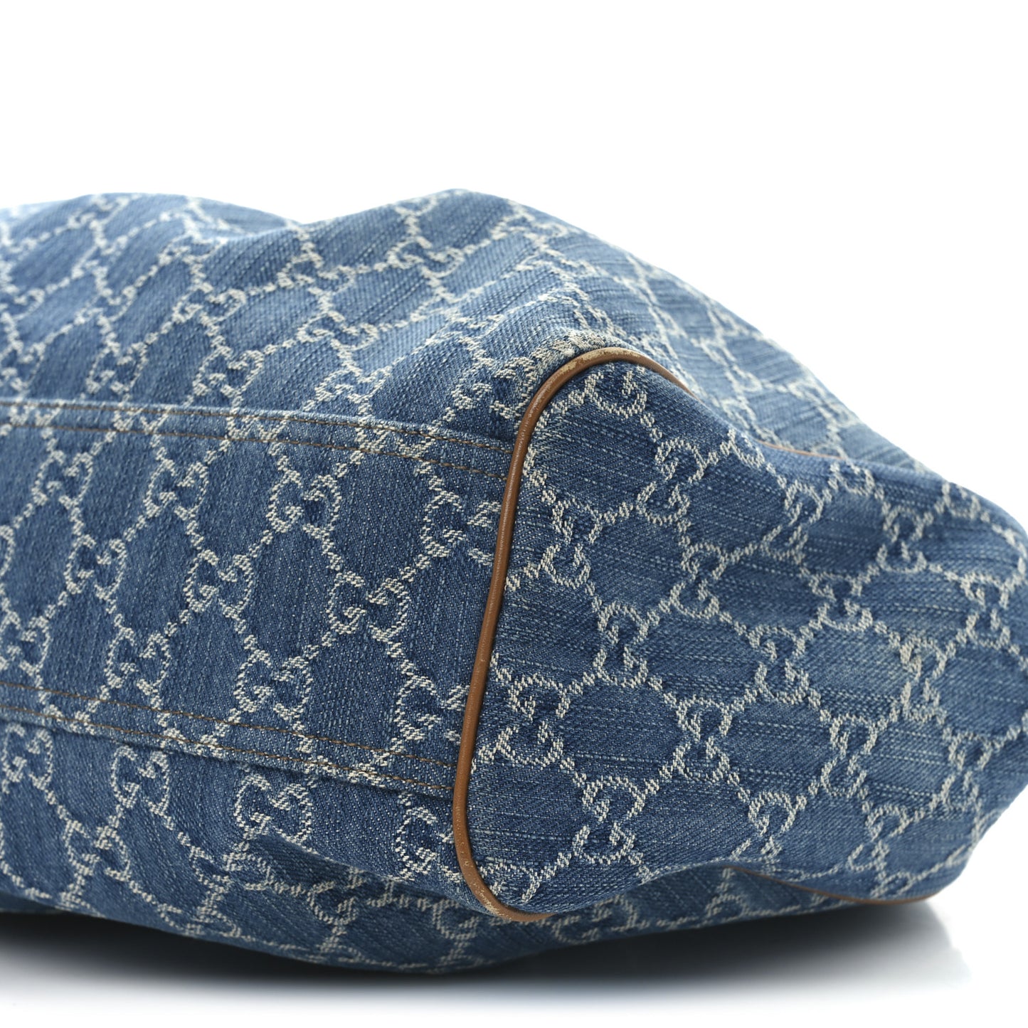 Denim Monogram Medium Sukey Tote Blue