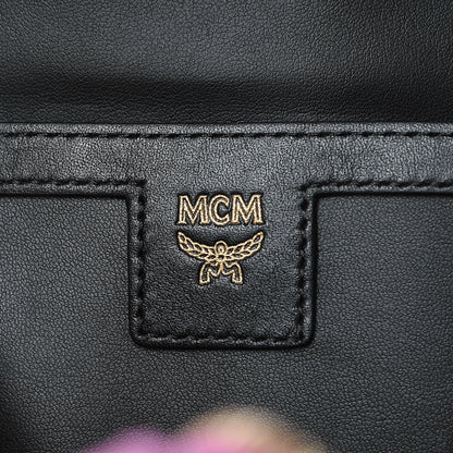 MCM Visetos Medium Duke Backpack Pink 6 of 8