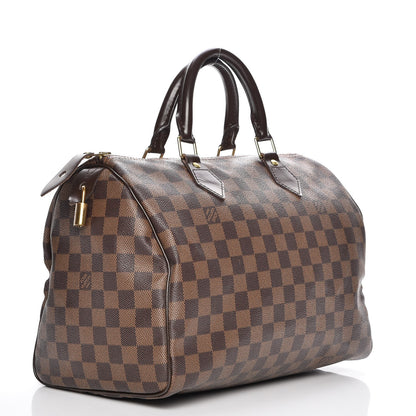 Louis Vuitton Damier Ebene Speedy 30 3 of 7