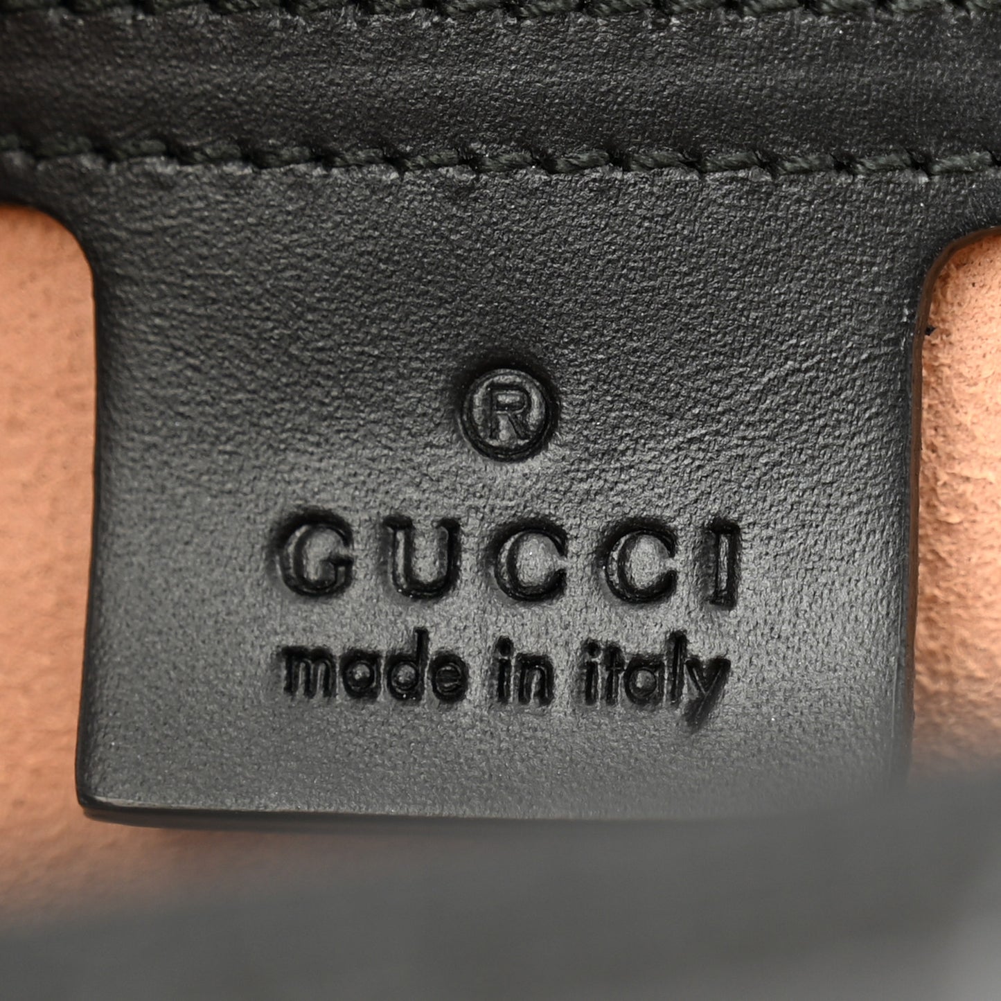 Guccissima Medium Padlock Shoulder Bag Black