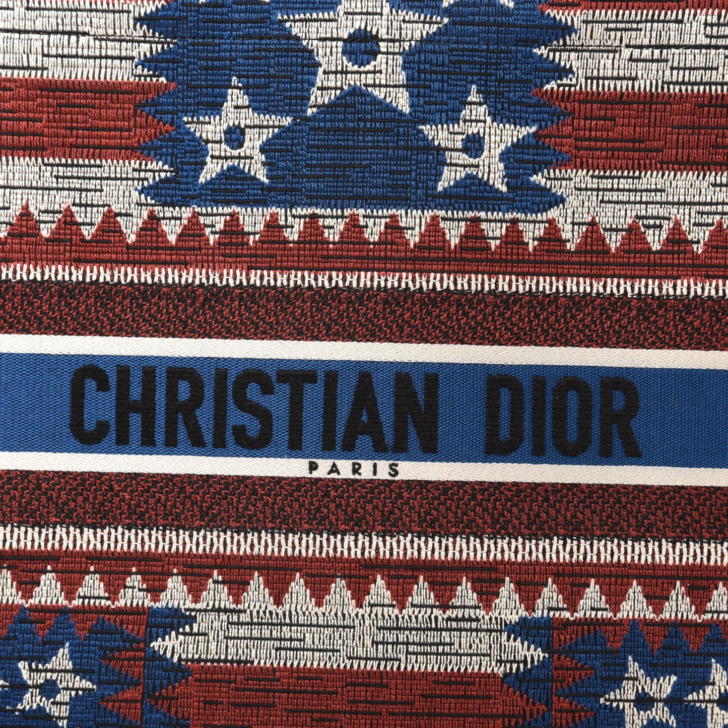 Canvas Embroidered Exclusive US Book Tote Multicolor