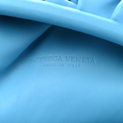 Bottega Veneta Smooth Butter Calf The Pouch Oversized Clutch Sky Blue 6 of 9