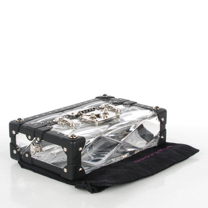 Louis Vuitton Transparent Plexiglass Petite Malle Stellaire Black 4 of 7