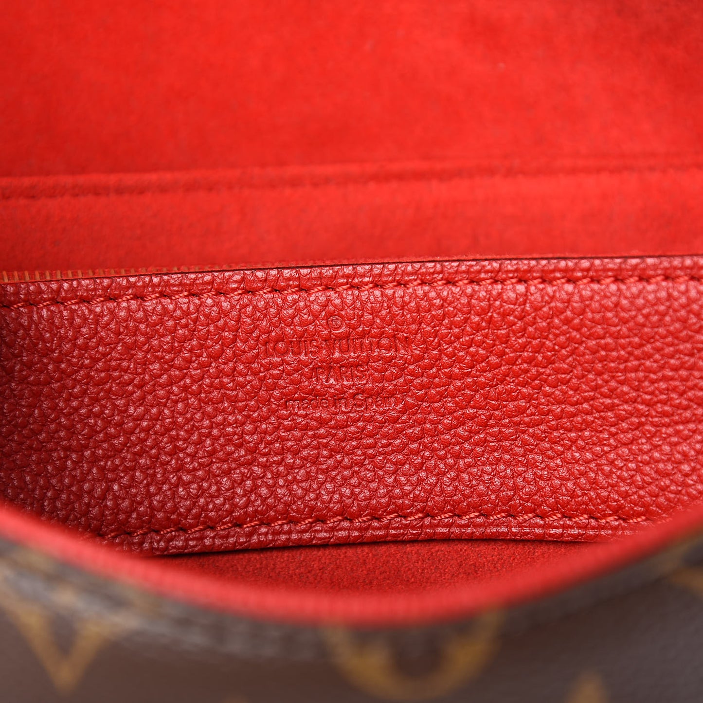 Monogram Pallas Chain Cherry