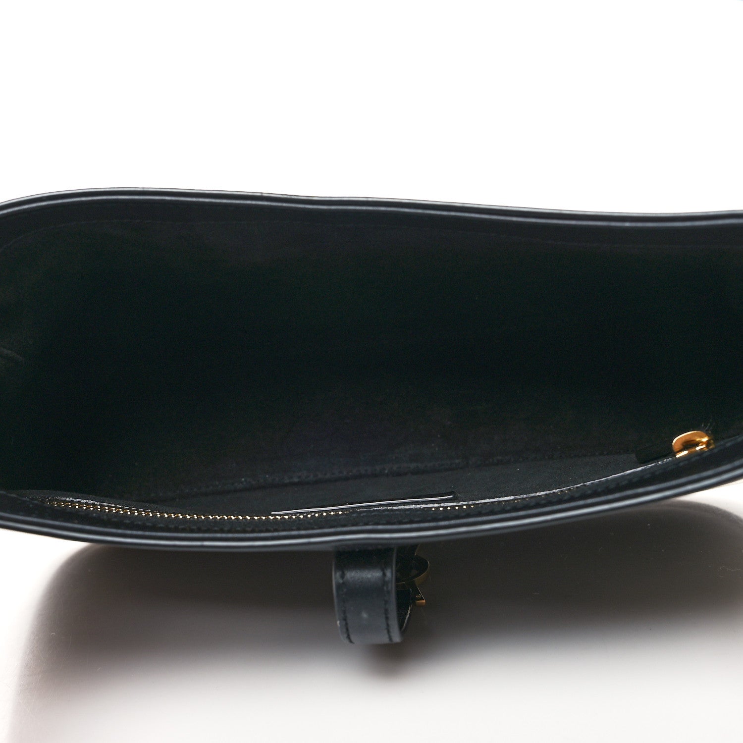 Saint Laurent Smooth Calfskin Le 5 A 7 Hobo Black 5 of 11