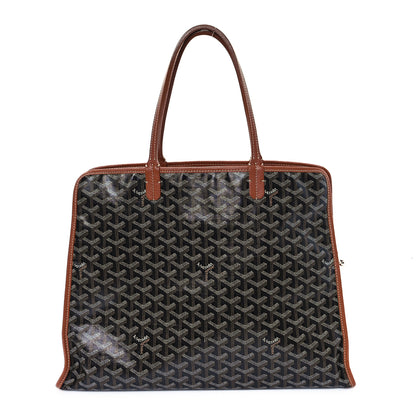 Goyard Goyardine Sac Hardy Pet Carrier PM Black Gold 1 of 12