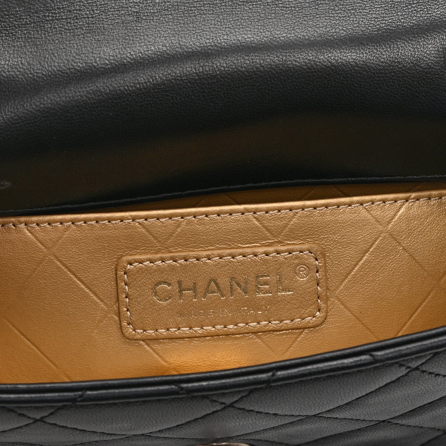 Lambskin Quilted Mini Coco Clips Single Flap Black