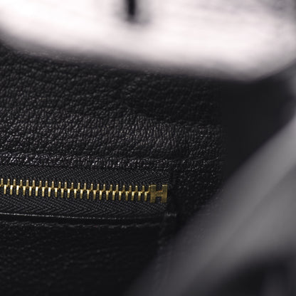 Hermes Togo Matte Alligator Birkin Touch 30 Black 21 of 36