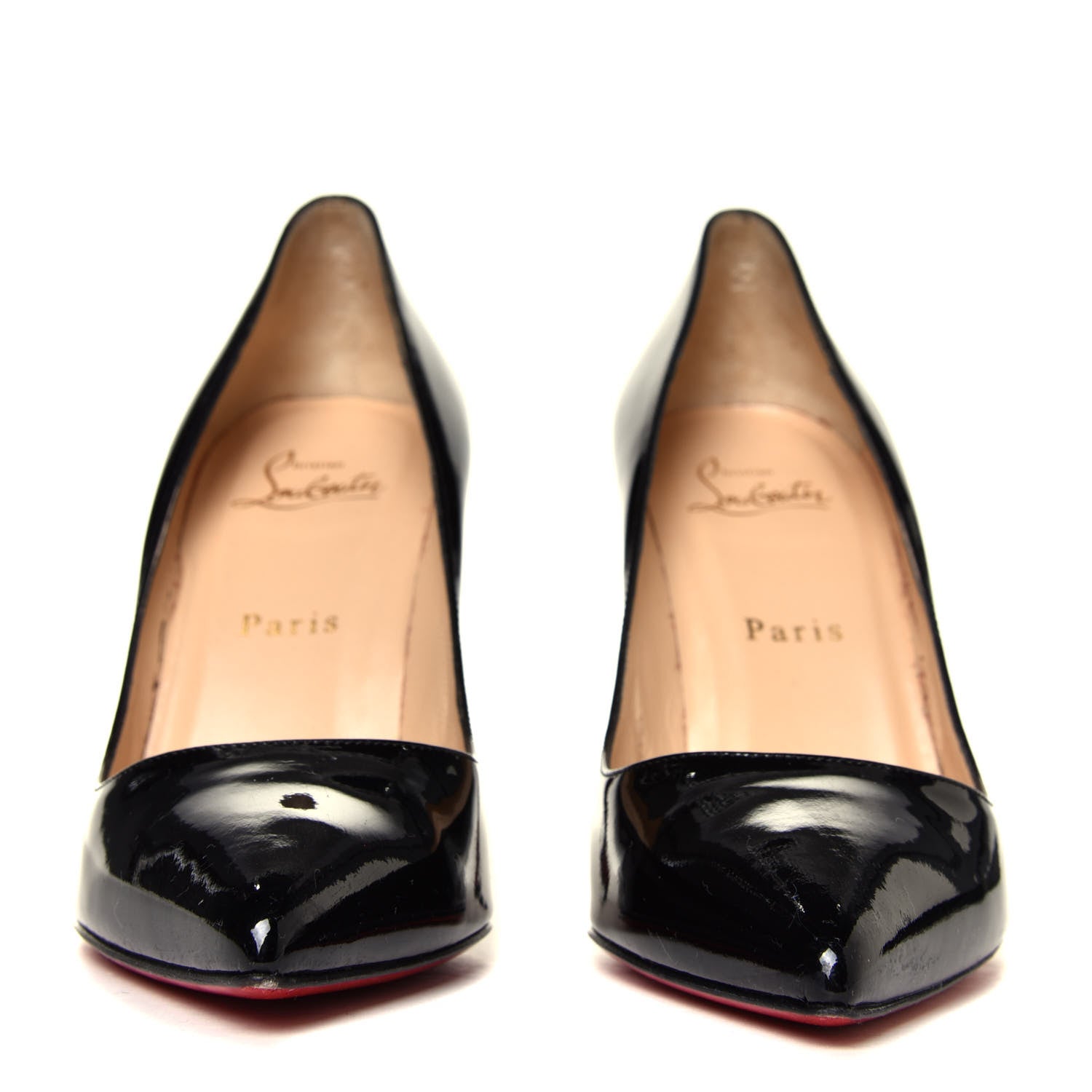 Christian Louboutin Patent Pigalle 100 Pumps 37.5 Black 7 of 12