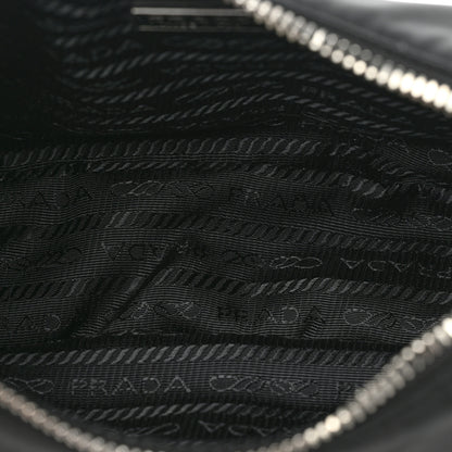 Prada Nylon Sequin Re-Edition 2005 Shoulder Bag Black 5 of 8