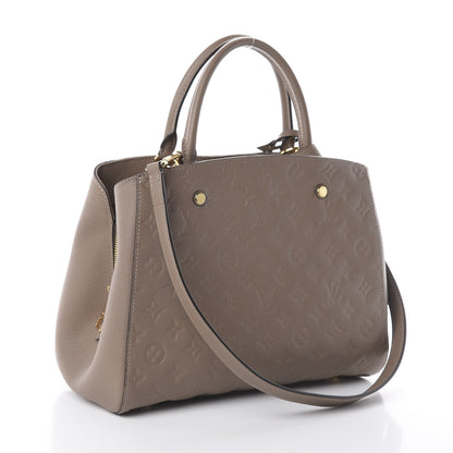 Louis Vuitton Empreinte Montaigne MM Taupe 2 of 8