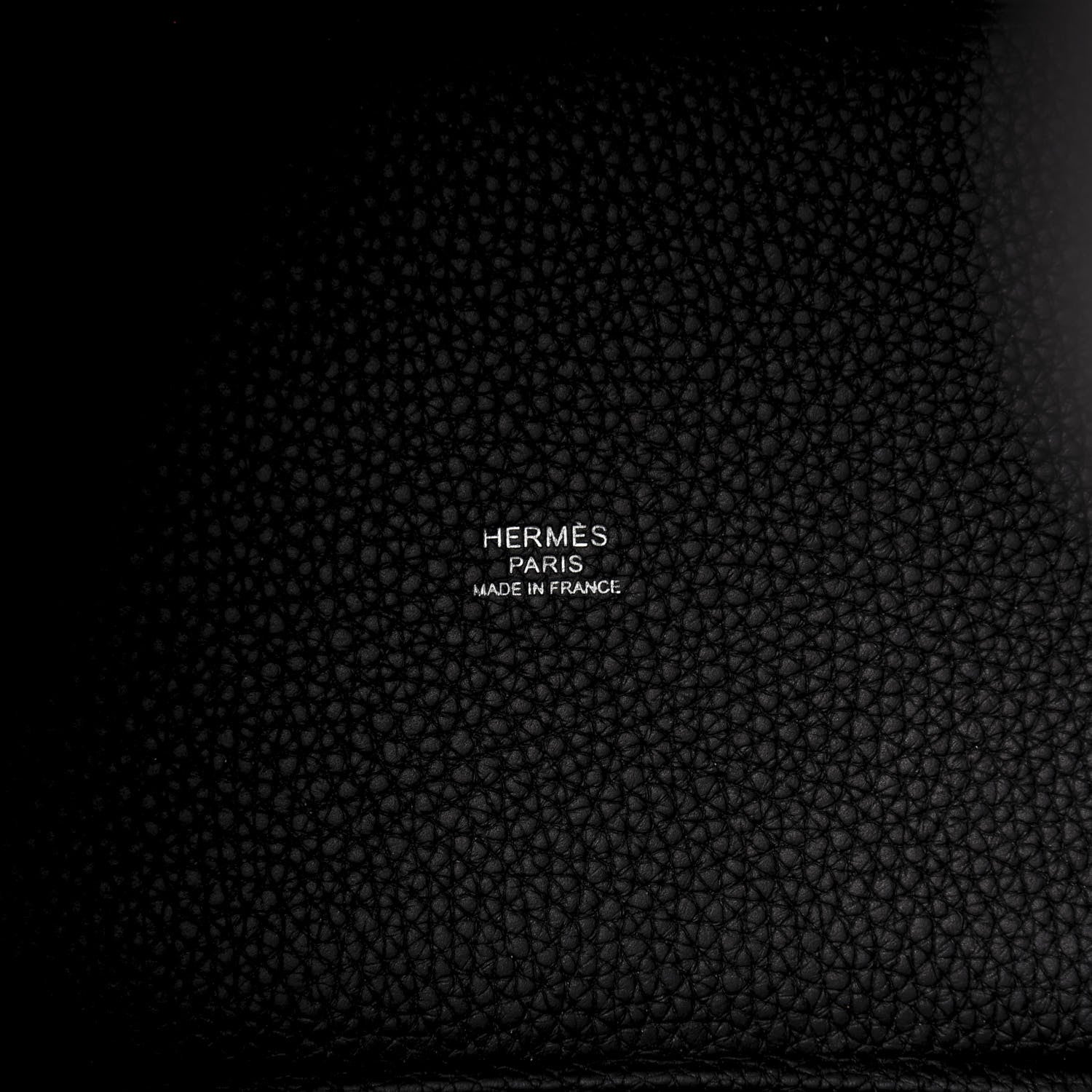 Hermes Taurillon Clemence Picotin Lock 18 PM Black 6 of 11