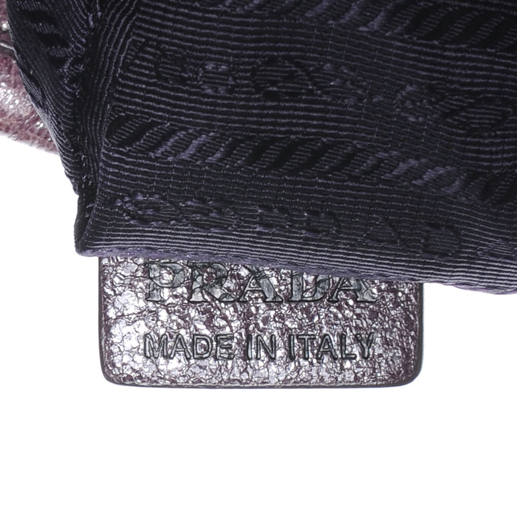 Cervo Lux Chain Shoulder Bag Mirtillo Sfumato