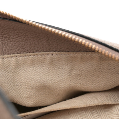 Loewe Grained Calfskin Small Puzzle Bag Sand Mink 11 of 15