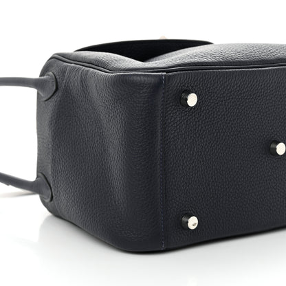 Hermes Taurillon Clemence Lindy 26 Bleu Abysse 9 of 11