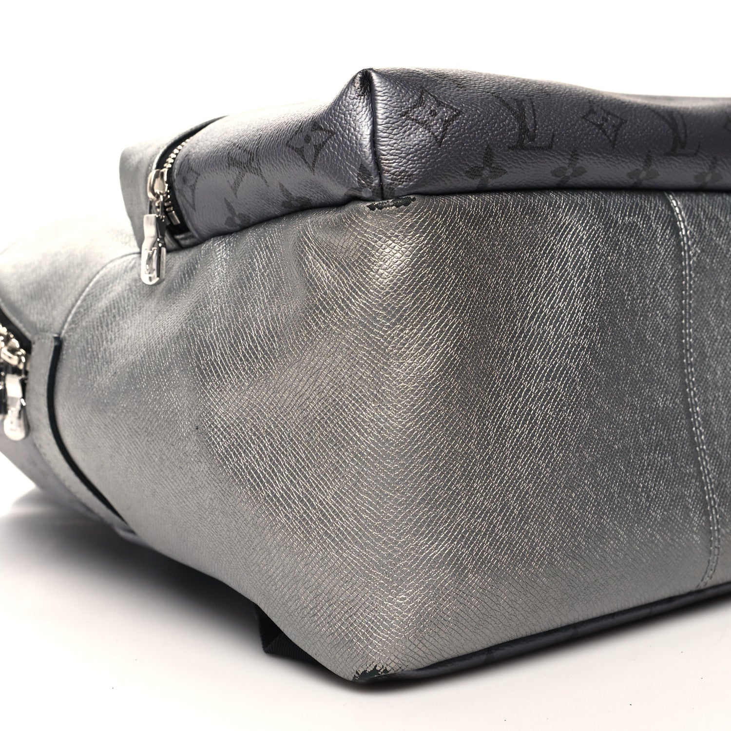 Louis Vuitton Monogram Taiga Discovery Backpack PM Silver 8 of 12