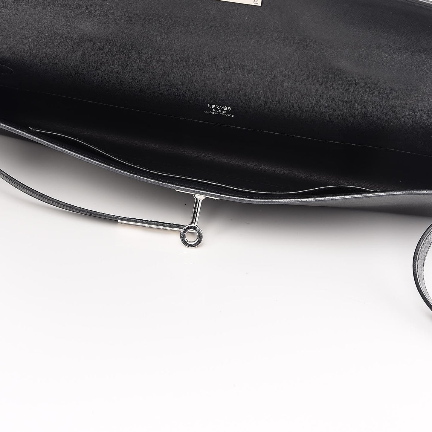Swift Kelly Cut Clutch Pochette Black
