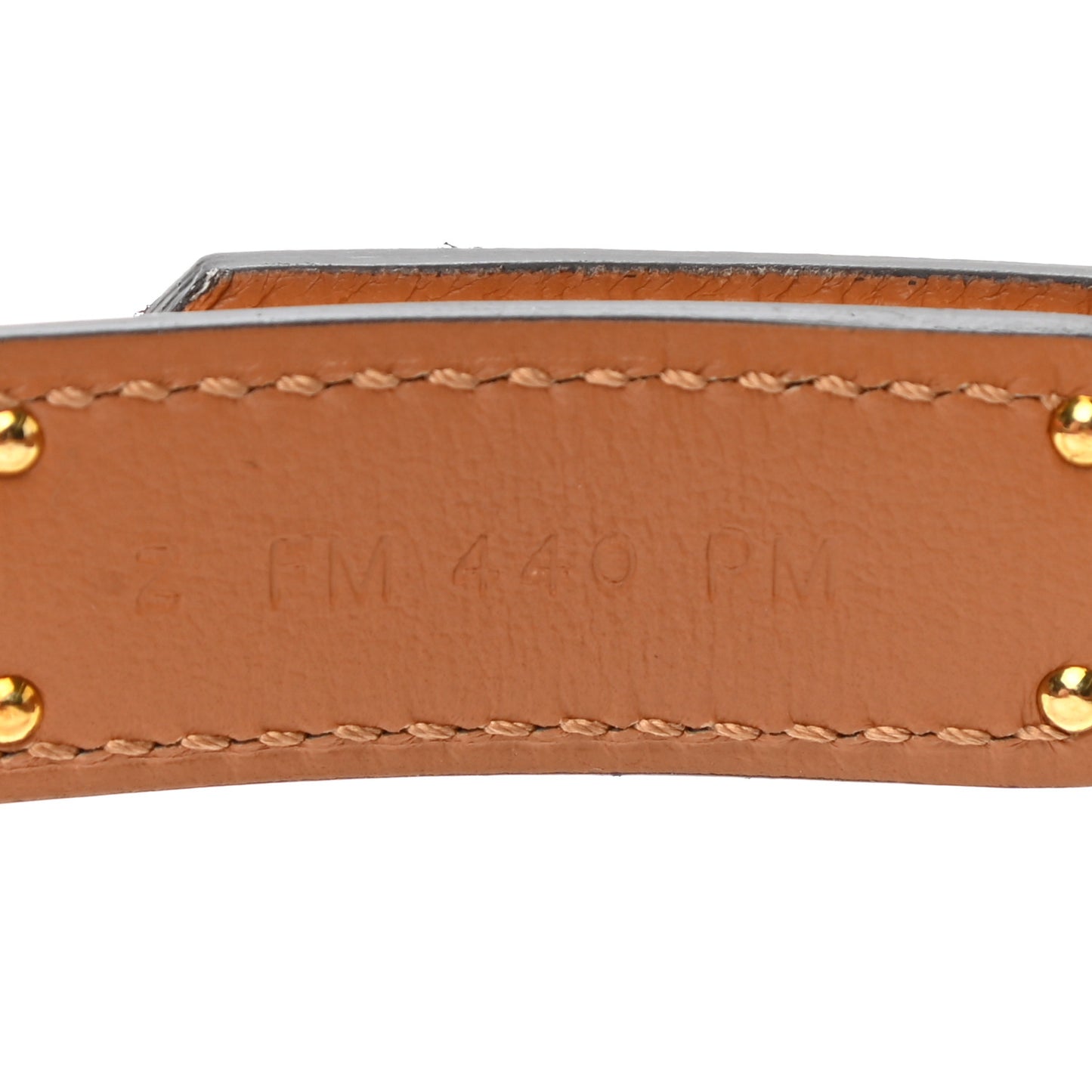 Epsom Kelly Pocket Belt Gold