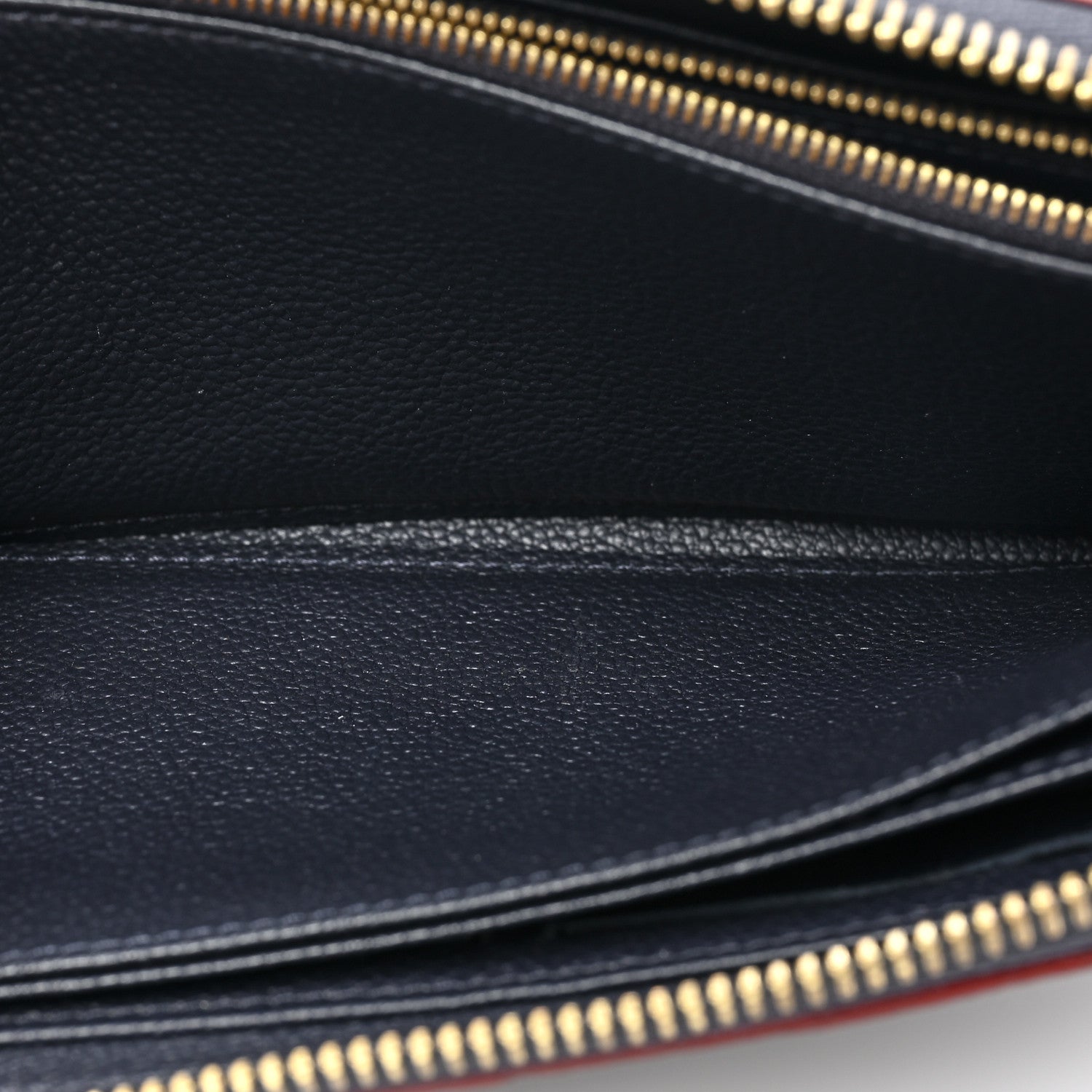Louis Vuitton Empreinte Zippy Wallet Marine Rouge 6 of 13